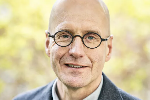 Bild på Björn Badersten, prefekt på Genusvetenskapliga institutionen.